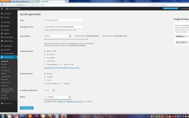 Community Management - Cómo crear un blog en wordpress