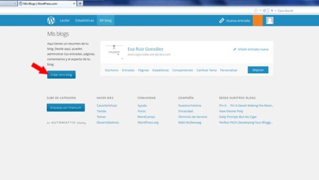 Community Management - Cómo crear un blog en wordpress