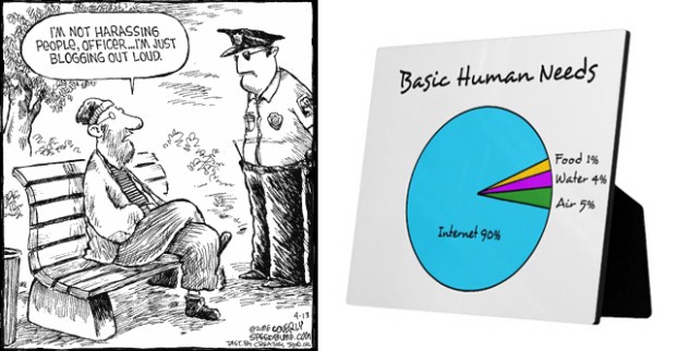 Humor sobre redes sociales e internet