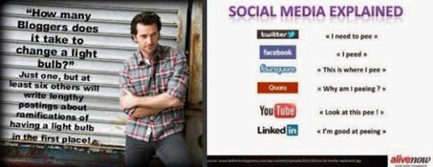 Humor sobre redes sociales e internet