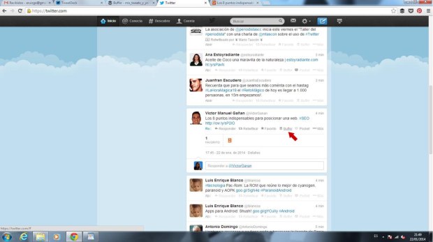 Cómo programar tuits con Buffer
