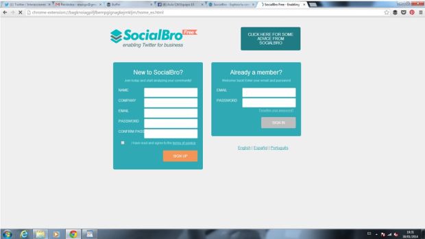SocialBro - Gestión de twitter para Community Managers