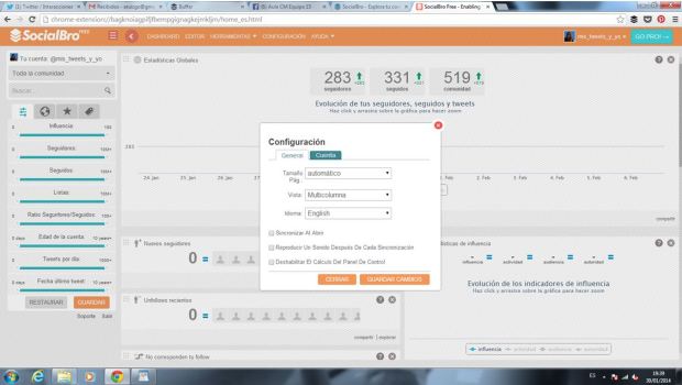 SocialBro - Gestión de twitter para Community Managers