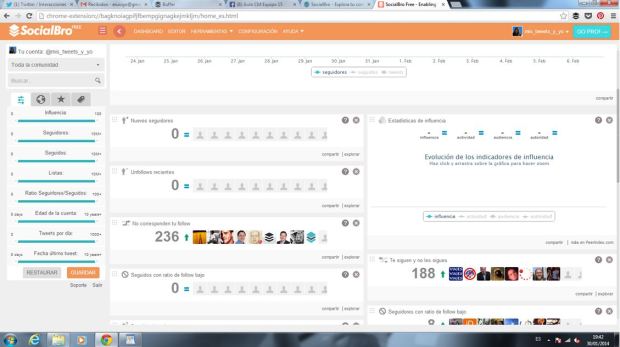 SocialBro - Gestión de twitter para Community Managers
