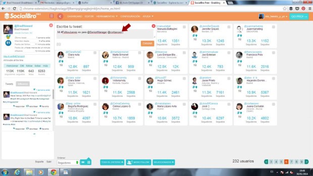 SocialBro - Gestión de twitter para Community Managers