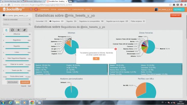 SocialBro - Gestión de twitter para Community Managers