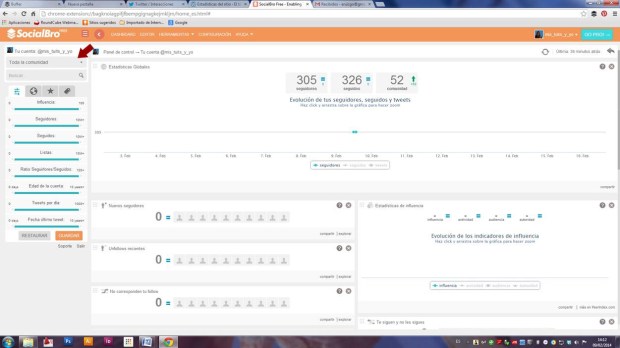 SocialBro - Gestión de twitter para Community Managers