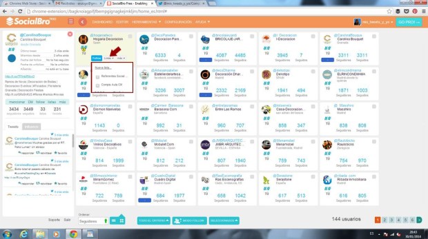 SocialBro - Gestión de twitter para Community Managers