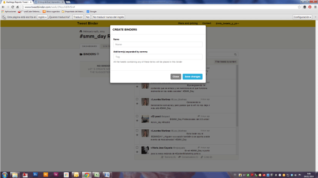 Tweet Binder para Community Managers