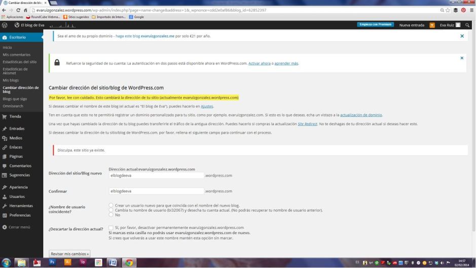 Wordpress desde cero - El Escritorio y la Tienda