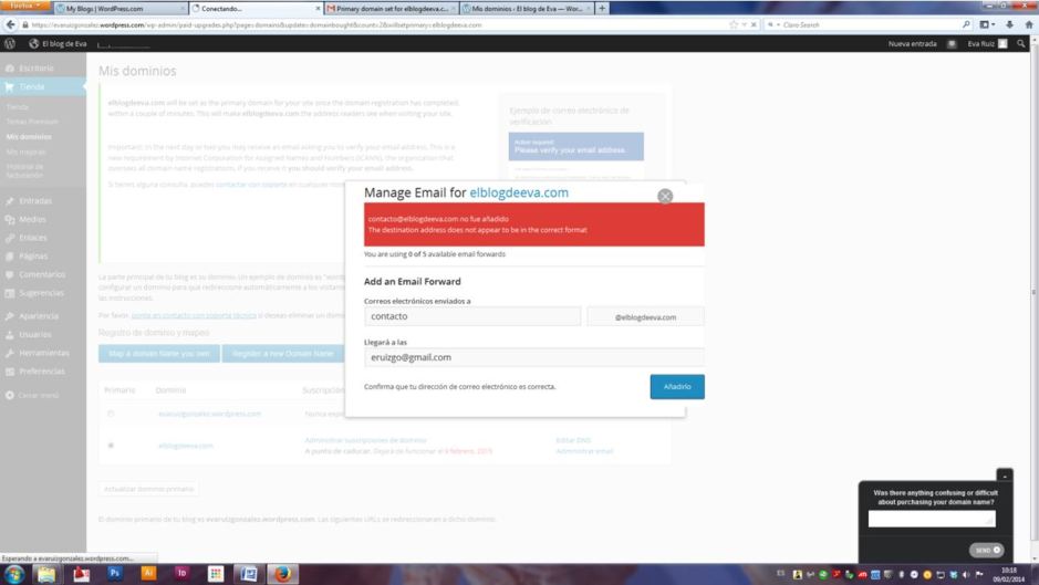 Wordpress desde cero - El Escritorio y la Tienda